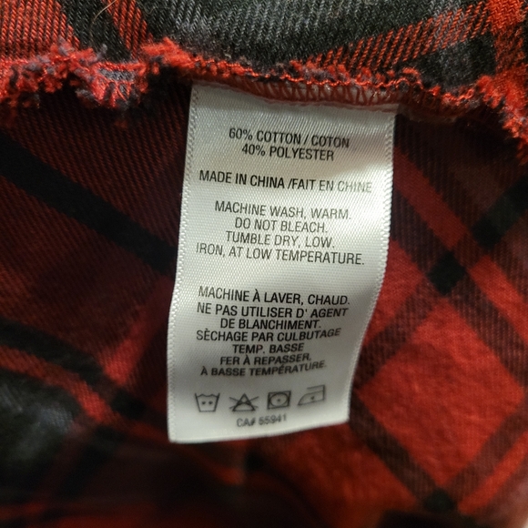 90s style red plaid spaghetti strap dress - Picture 9 of 9